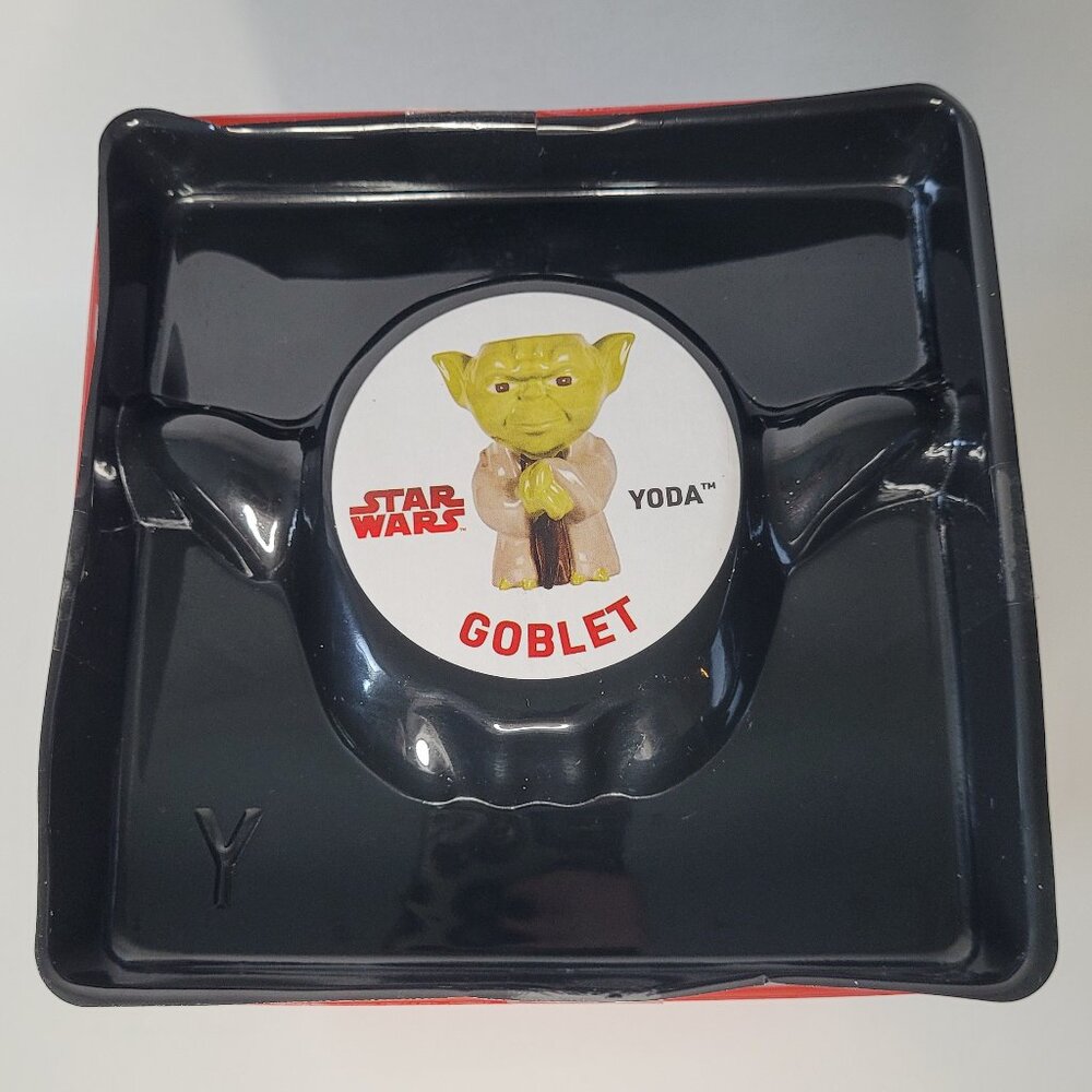 Star Wars Yoda Ceramic Goblet with Hot Chocolate Cocoa Mix NEW Whimsical Disney - Picture 6 of 8
